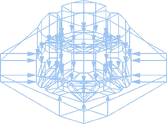 The Compression Only Slab Based on 3D Graphic Statics