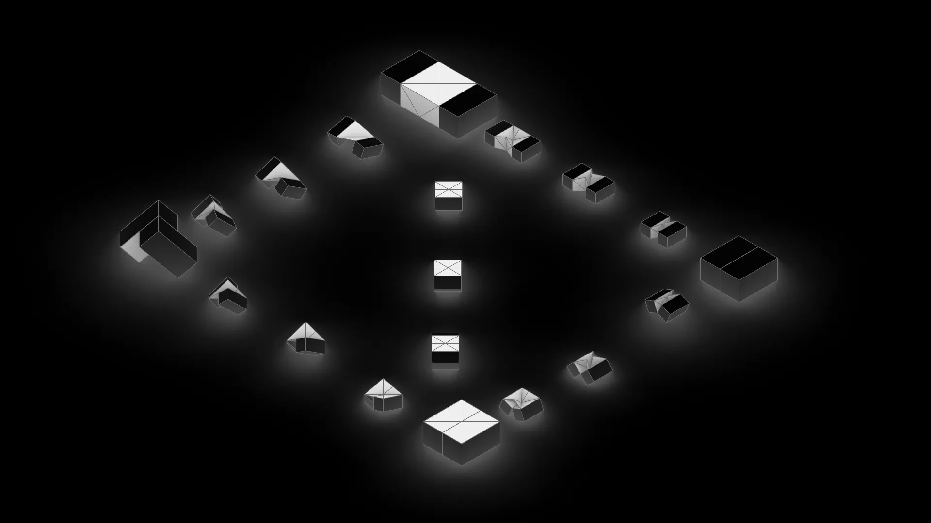 Metamaterial Based on Multi-stable Origami Structure